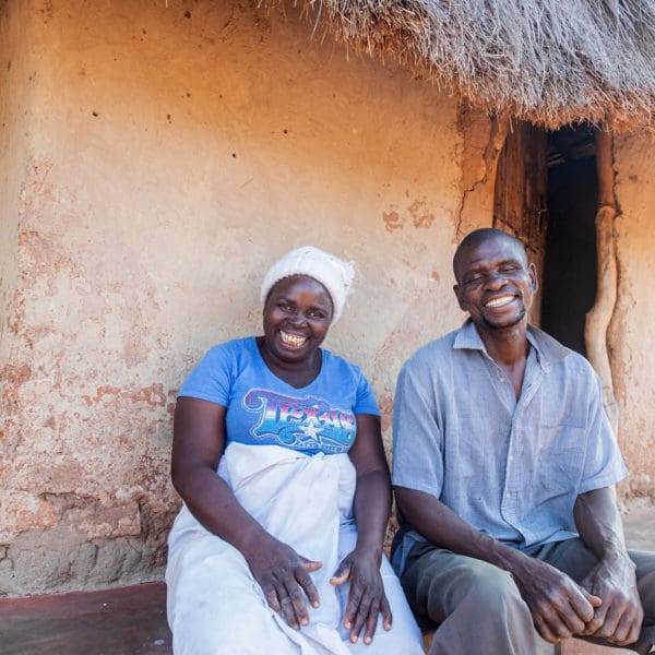 OCTOBER 07, 2021: CEPHAS DZITIRO (41) and his wife WINNET MASIYAH (45) opened their homestead to resilience design teams from the USAID-funded Amalima Loko and Takunda projects in collaboration with Muonde Trust. © Charmaine Chitate/ CARE