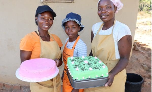 A flourishing cake business in rural Zaka